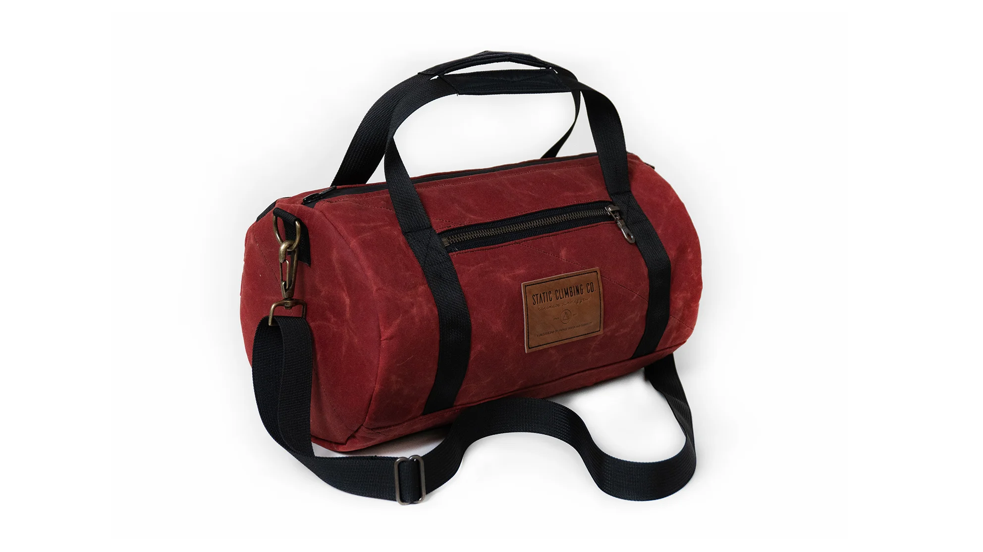 Waxed Canvas Mini Duffel ST TIC Climbing